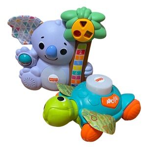 Fisher Price Linkimals Koala Turtle Teaching Game Song Dancing Toy
